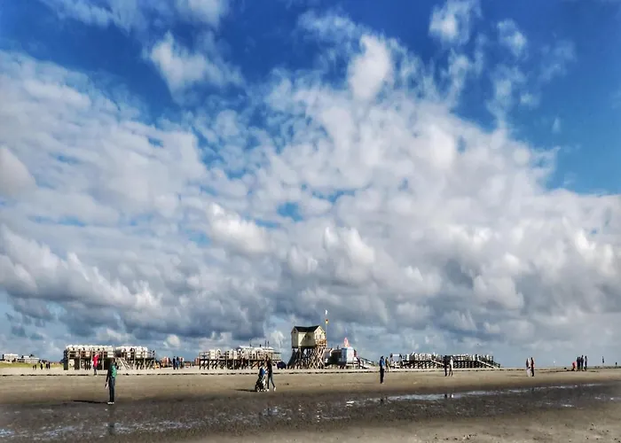 شقة Ferienwohnung, St Peter-ording *